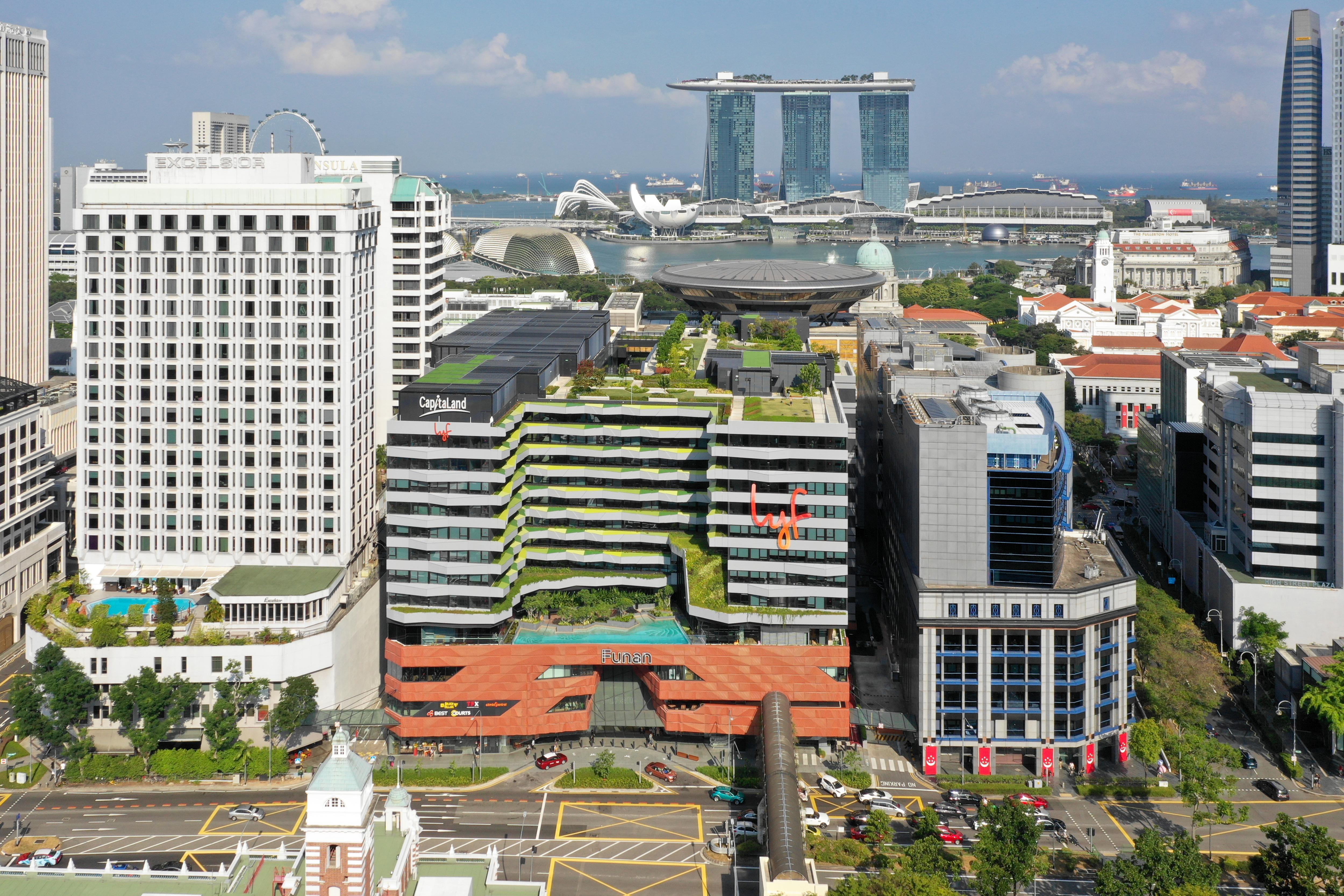 Lyf Funan Singapura Luaran gambar